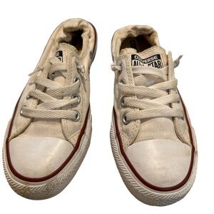 Converse White Sneakers Classic Canvas Low-Top